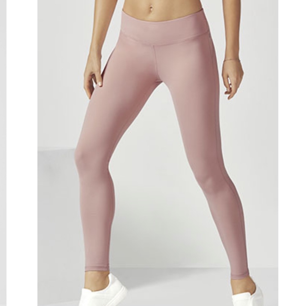 Fabletics Mauve Mid-Rise Pureluxe Legging - Picture 1 of 5